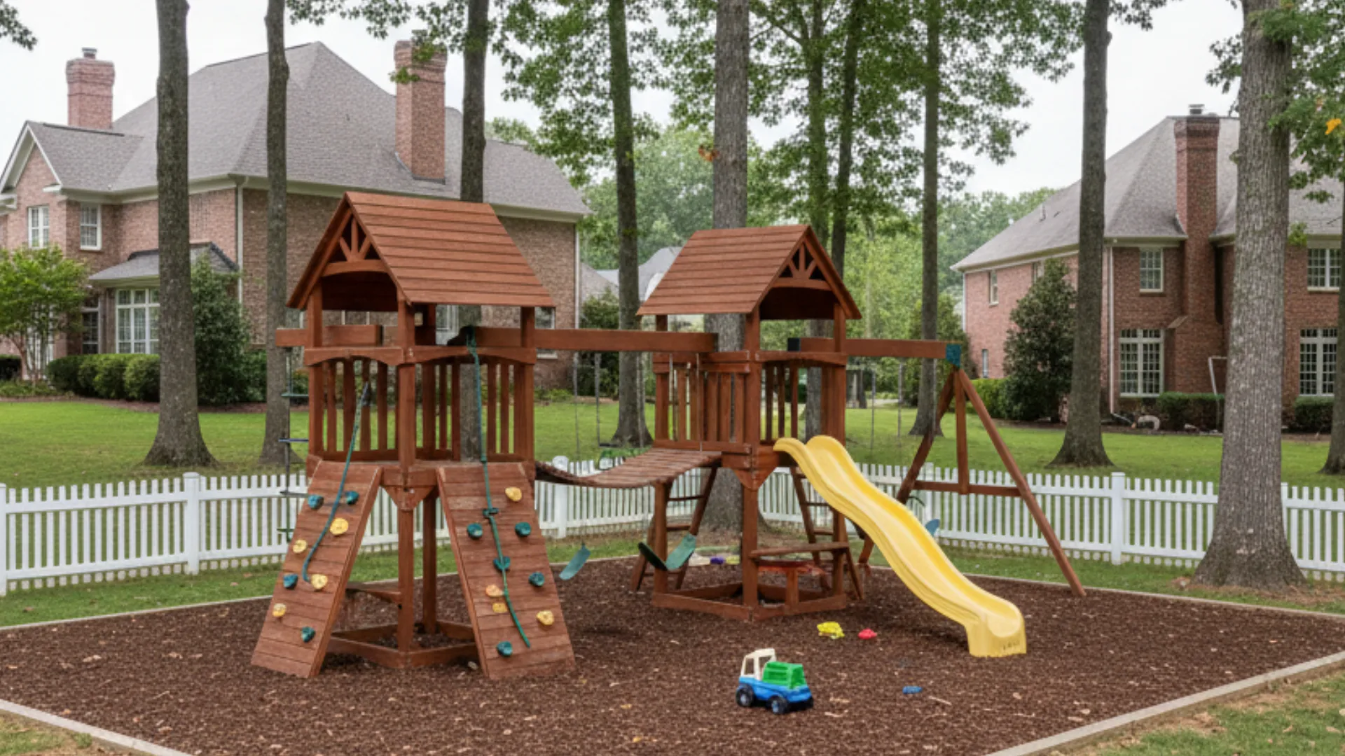 Playset assembly work in Brentwood